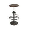 Bar Stool With Foot Rest- Adjustable